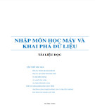 Tài liệu đọc Nhập môn Học máy và Khai phá Dữ liệu: Tổng hợp đầy đủ nhất