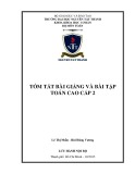 Tóm tắt bài giảng và bài tập Toán cao cấp 2