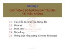 Bài giảng Giải tích hệ thống điện - Chương 2: Các thông số đường dây truyền tải trên không