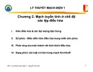 Bài giảng Lý thuyết mạch điện 1 - Chương 2: Mạch tuyến tính ở chế độ xác lập điều hòa