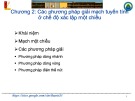 Bài giảng Lý thuyết mạch điện 1: Chương 2 - TS. Trần Thị Thảo