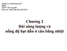 Bài giảng Vật lý bán dẫn: Chương 2.2 - Hồ Trung Mỹ