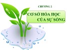 Bài giảng Sinh học đại cương - Chương 2: Cơ sở hóa học của sự sống