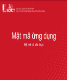 Bài giảng Mật mã ứng dụng: Hệ mã có xác thực - Đại học Bách khoa Hà Nội