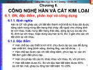 Bài giảng Cơ khí đại cương: Chương 6 - PGS.TS. Nguyễn Tiến Dương