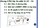 Bài giảng Phương pháp phân tích quang phổ: Chương 2 - ThS. Hồ Thị Phước