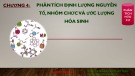 Bài giảng Phân tích hữu cơ: Chương 4 - TS. Nguyễn Thị Thảo Trân