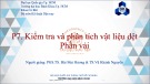 Bài giảng Khoa học vật liệu (Textile materials) - Phần 7: Kiểm tra và phân tích vật liệu dệt (Phần vải)
