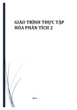 Giáo trình Thực tập hóa phân tích 2