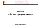 Bài giảng Thiết kế nguyên lý máy: Chương 1 - TS. Nguyễn Bá Hưng