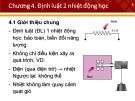 Bài giảng Nhiệt động học: Chương 4 - Nguyễn Thế Lương