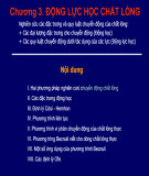 Bài giảng Kỹ thuật thủy khí: Chương 3 - Đang Thế Ba