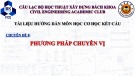 Tài liệu hướng dẫn môn học Cơ học kết cấu: Chuyên đề 8
