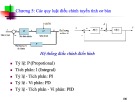 Bài giảng Cơ sở lý thuyết điều chỉnh quá trình nhiệt: Chương 5 - Vũ Thu Diệp
