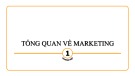Bài giảng môn Marketing căn bản - Chương 1: Tổng quan về Marketing