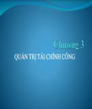Bài giảng Quản trị công: Chương 3 - Lê Trường Hải