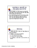 Bài giảng Nghiệp vụ ngân hàng trung ương: Chương 4 - TS. Phạm Quốc Việt