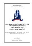Giáo trình Bảo dưỡng và sửa chữa hệ thống truyền lực (Ngành: Công nghệ ô tô - Trung cấp) - Trường Cao đẳng Bình Phước