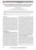 Quản lý hoạt động giáo dục thể chất cho học sinh ở trường tiểu học theo Chương trình Giáo dục phổ thông 2018