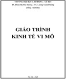 Giáo trình Kinh tế vi mô: Phần 1 - TS. Doãn Thị Mai Hương