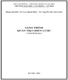 Giáo trình Quản trị chiến lược: Phần 1 - TS. Lục Mạnh Hiển