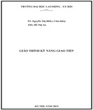 Giáo trình Kỹ năng giao tiếp: Phần 2 - TS. Nguyễn Thị Hiền