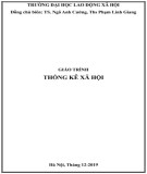 Giáo trình Thống kê xã hội Phần 2: Tài liệu đầy đủ, chi tiết