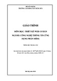 Giáo trình Thiết kế web căn bản (Công nghệ thông tin - Trung cấp) - Trường Cao đẳng Xây dựng số 1