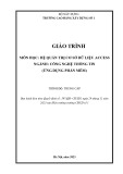 Giáo trình Hệ quản trị cơ sở dữ liệu Access (2023): Ngành Công nghệ thông tin - Trung cấp, Trường Cao đẳng Xây dựng số 1