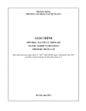 Giáo trình Nguyên lý thống kê (Ngành: Nghiệp vụ bán hàng - Trung cấp) - Trường Cao đẳng Xây dựng số 1