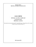 Giáo trình Nguyên lý thống kê (Ngành: Kế toán - Cao đẳng) - Trường Cao đẳng Xây dựng số 1