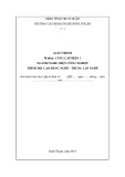 Giáo trình Cung cấp điện 1 (Điện công nghiệp): Trường Cao đẳng nghề Ninh Thuận (Cao đẳng/Trung cấp)