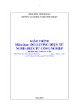Giáo trình Đo lường điện tử (Điện tử công nghiệp - Trung cấp) - Trường Cao đẳng nghề Ninh Thuận