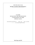 Giáo trình Điều khiển điện khí nén tốt nhất (Ngành Điện công nghiệp Cao đẳng) - Trường Cao đẳng nghề Ninh Thuận