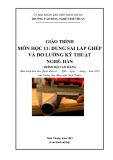Giáo trình Dung Sai Lắp Ghép và Đo Lường Kỹ Thuật (Ngành Hàn - Cao đẳng) - Trường Cao Đẳng Nghề Ninh Thuận