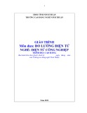 Giáo trình Đo lường điện tử (Điện tử công nghiệp - Cao đẳng) - Trường Cao đẳng nghề Ninh Thuận