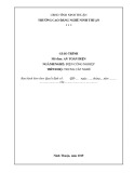 Giáo trình An toàn điện ngành Điện công nghiệp Trung cấp - Trường Cao đẳng nghề Ninh Thuận