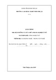 Giáo trình Bảo dưỡng và Sửa chữa Trang bị Điện Ô tô (Cao đẳng/Trung cấp) - Trường Cao đẳng nghề Ninh Thuận
