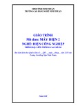 Giáo trình Máy điện 2 (Điện công nghiệp): Cao đẳng liên thông - Trường Cao đẳng nghề Ninh Thuận