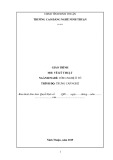 Giáo trình Vẽ Kỹ Thuật Công Nghệ Ô Tô Trung Cấp - Trường Cao đẳng nghề Ninh Thuận