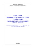 Giáo trình Kỹ thuật lập trình vi điều khiển Điện tử công nghiệp Trung cấp - Trường Cao đẳng nghề Ninh Thuận