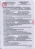 Đề thi học kì 2 môn Lịch sử lớp 9 năm 2023-2024 - Trường THCS Nguyễn Bỉnh Khiêm, Long Biên