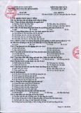 Đề thi học kì 2 môn KHTN lớp 6 năm 2023-2024 - Trường THCS Nguyễn Bỉnh Khiêm, Long Biên