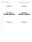 Giáo trình Bảo hiểm phi nhân thọ: Phần 1 - Tài liệu đầy đủ
