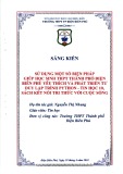 Sáng kiến kinh nghiệm THPT: Sử dụng một số biện pháp giúp học sinh THPT Thành Phố Điện Biên Phủ yêu thích và phát triển tư duy lập trình Python - Tin học 10, sách kết nối tri thức với cuộc sống
