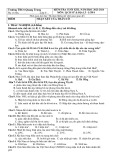 Đề thi học kì 2 môn Lịch sử và Địa lí lớp 8 năm 2023-2024 trường THCS Quang Trung, Tiên Phước