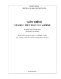 Giáo trình Thực hành làm mô hình Thiết kế đồ họa Cao đẳng - Trường Cao đẳng Xây dựng số 1