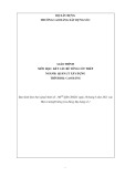 Giáo trình Kết cấu bê tông cốt thép (Cao đẳng): Ngành Quản lý xây dựng - Trường Cao đẳng Xây dựng số 1