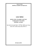 Giáo trình Thực tế nghiệp vụ dự toán (Cao đẳng): Ngành Quản lý xây dựng - Trường Cao đẳng Xây dựng số 1