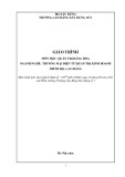 Giáo trình Quản trị hàng hóa (Thương mại điện tử/ Quản trị kinh doanh - Cao đẳng) - Trường Cao đẳng Xây dựng số 1